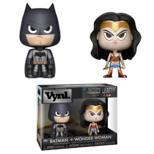 Figurines Vynl. Wonder Woman et Batman