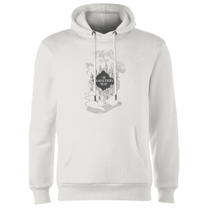 Harry Potter The Marauder's Map Hoodie - White