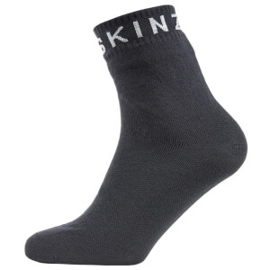 Sealskinz Super Thin Ankle Socks - Black/Grey