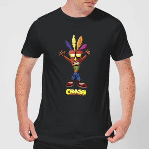 Crash Bandicoot Aku Aku Men's T-Shirt - Black