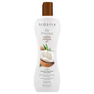 BIOSILK Silk Therapy with 3-in-1 Coconut Oil 12oz