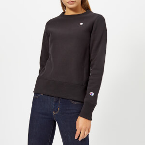 Champion Women's Crew Neck Sweatshirt - Black