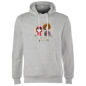 Coco Miguel And Hector Hoodie - Grey