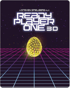 Ready Player One 3D (avec Version 2D) - Steelbook Exclusif Limité pour Zavvi