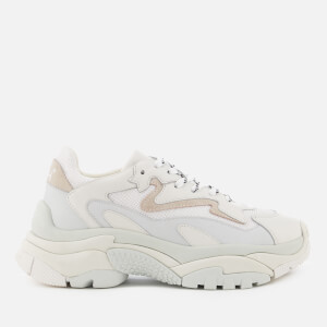 Ash Women's Addict Chunky Runner Style Trainers - White/Off White