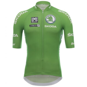 Santini La Vuelta 2018 Sprinter Jersey - Green