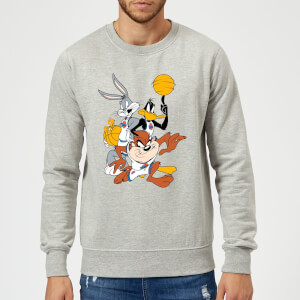 Space Jam Group Shot Sweatshirt - Grey