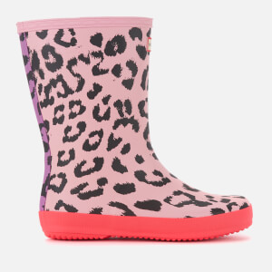 pink leopard hunter boots