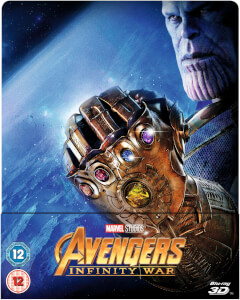 Avengers: Infinity War 3D (avec Version 2D) - Steelbook Exclusif Limité pour Zavvi (Édition UK)