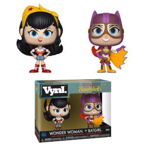 Wonder Woman & Batgirl Vynl.