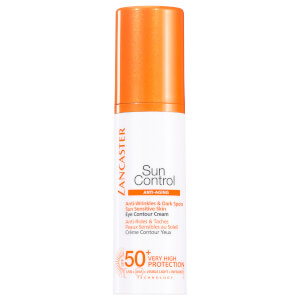 Lancaster Sun Control Eye Contour Cream for Anti-Wrinkles and Dark Spots SPF 50+ 15 ml