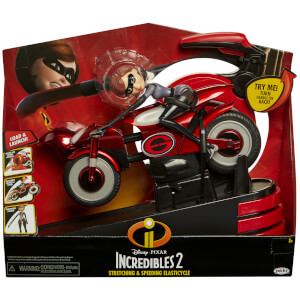 Jakks Pacific Disney Incredibles 2 Mrs. Incredible and Elasticycle Figure