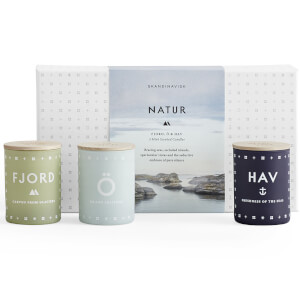 SKANDINAVISK Scented Mini Candle Gift Set - Natur