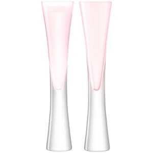 LSA Moya Champagne Flute - Blush - Set of 2