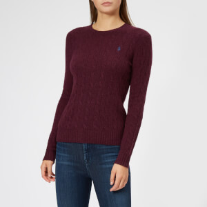 Polo Ralph Lauren Women's Julianna Jumper - Burgundy
