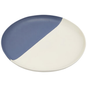Joules Stoneware Dinner Plate - French Navy
