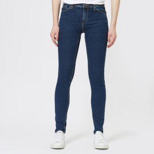 Emporio Armani Women's J28 Mid Rise Jeans - Blue