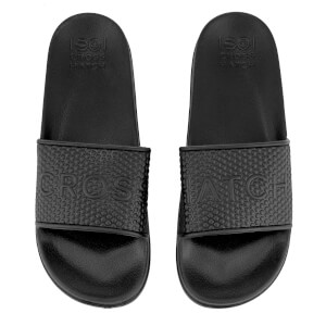 Crosshatch Men's Tulum Sliders - Black