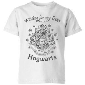 Harry Potter Waiting For My Letter From Hogwarts Kids' T-Shirt - White