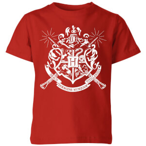 Camiseta Harry Potter Escudo Hogwarts - Niño - Rojo