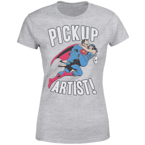 DC Originals Superman Pickup Artist Women's T-Shirt - Grey