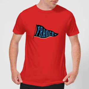 France Pennant Men's T-Shirt - Red