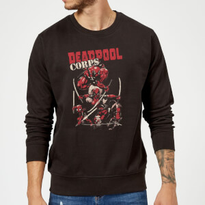 Sudadera Marvel Deadpool Family Corps - Hombre - Negro