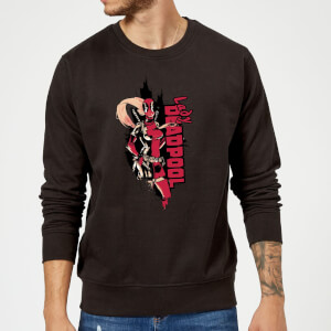 Marvel Deadpool Lady Deadpool Sweatshirt - Black