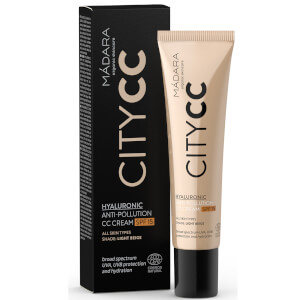 CC Crème Hyaluronique Antipollution SPF 15 MÁDARA - Beige clair 40 ml
