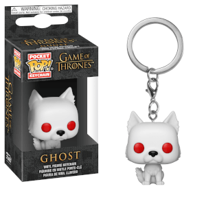 Game of Thrones Ghost Pop! Keychain