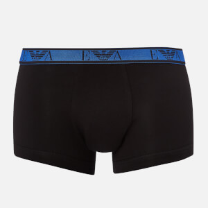 Emporio Armani Men's 3 Pack Boxers - Black/Blue