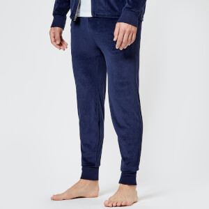 Polo Ralph Lauren Men's Velour Classic Joggers - Cruise Navy Label