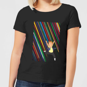 Bobs Burgers Dancing Jimmy Junior Dames T-shirt - Zwart
