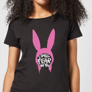 Bobs Burgers I Smell Fear On You Dames T-shirt - Zwart