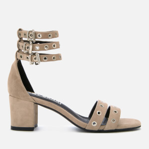 Sol Sana Women's Sugar Suede Heeled Sandals - Dove