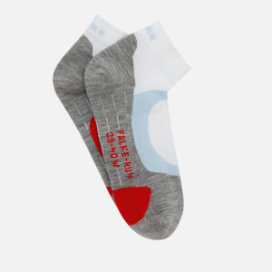 FALKE Ergonomic Sport System Women's Ru4 Cushion Short Socks - White