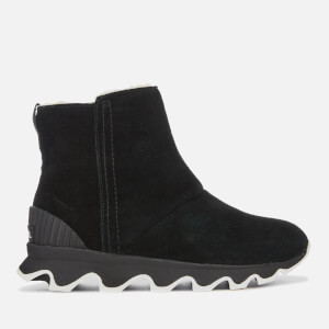 Sorel Women's Kinetic Short Boots - Black/Sea Salt