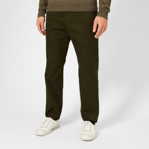 A.P.C. Men's Terry Trousers - Military Khaki