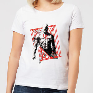 Marvel Knights Daredevil Cage Women's T-Shirt - White
