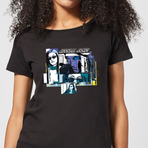 Marvel Knights Jessica Jones Comic Panels Women's T-Shirt - Black
