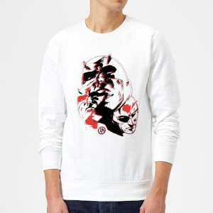 Sudadera Marvel Knights Daredevil Caras - Hombre - Blanco
