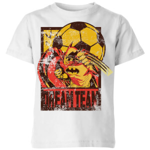 DC Batman Dream Team Punch Kids' T-Shirt - White