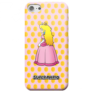 Nintendo Super Mario Princess Peach Peeking Telefoonhoesje
