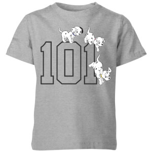 T-Shirt Enfant Disney 101 Chiots 101 Dalmatiens - Gris