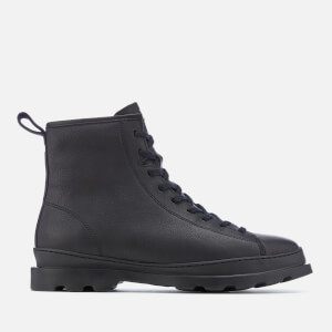 Camper Men's Lace Up Boots - Black
