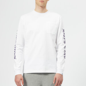 Billionaire Boys Club Men's College Long Sleeve T-Shirt - White