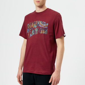 Billionaire Boys Club Men's Paisley Arch Logo T-Shirt - Red