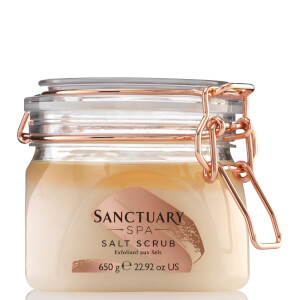 Соляной скраб для тела с ароматом жасмина, пачули и сандала Sanctuary Spa Classic Salt Scrub 650 г