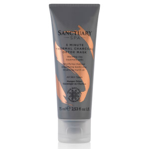 Sanctuary Spa 5 Minute Thermal Charcoal Detox Mask 75ml