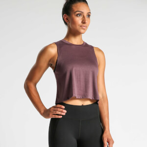 IdealFit Flowy Crop Top - Mauve
